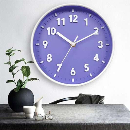 Pastel Color Wall Clock